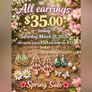 ⭐️⭐️SPRING SALE - any regularly priced $50.00 or under⭐️⭐️